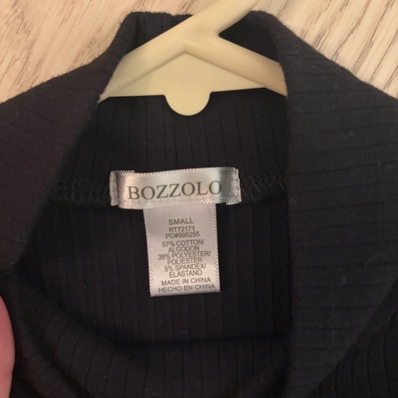 Bozzolo Basic Fitted Crop Long Sleeve - Picture 2 of 2